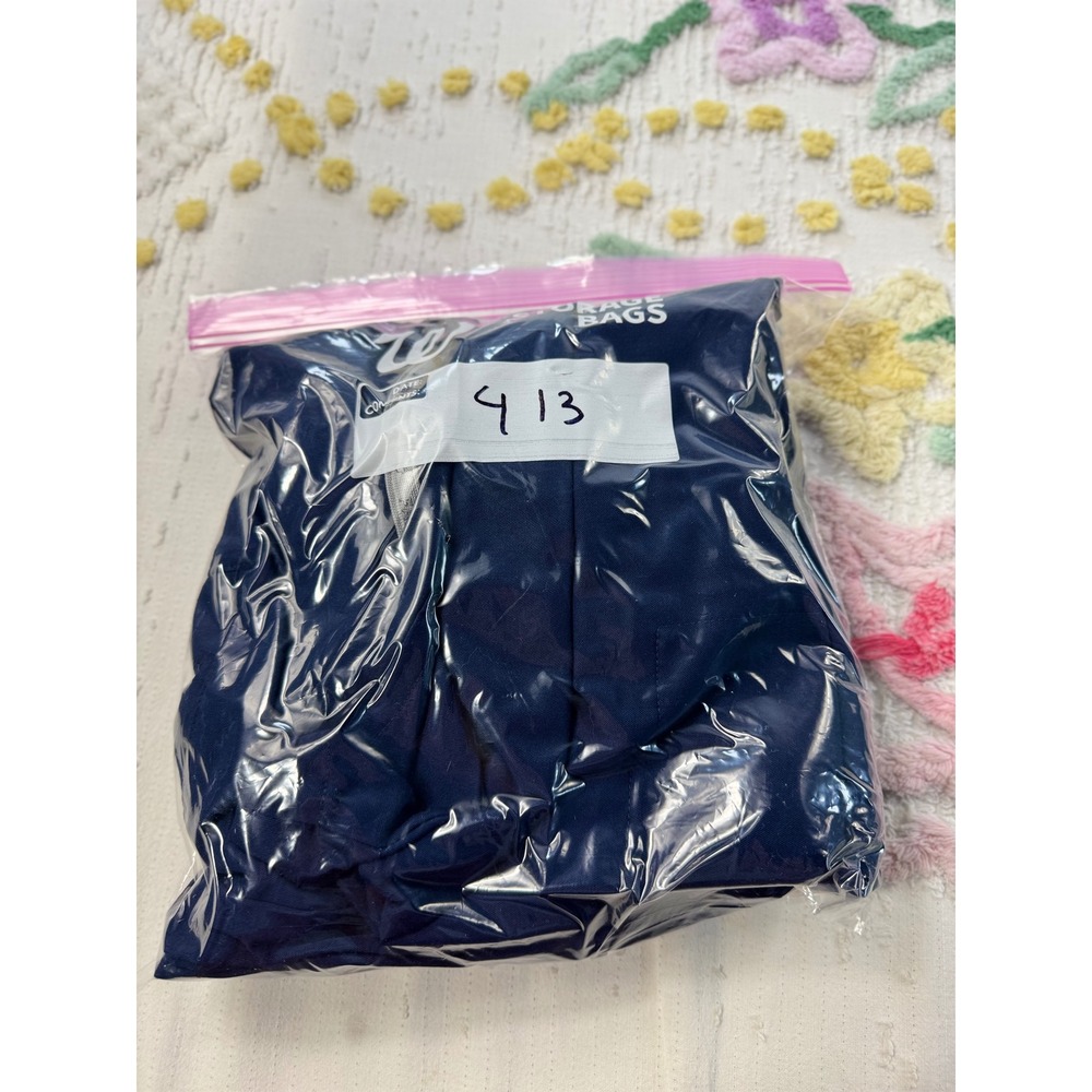 Fabletics Navy Blue Scrub Set V-Neck Top and Jogger Pants Large Tall L/T - Picture 10 of 10